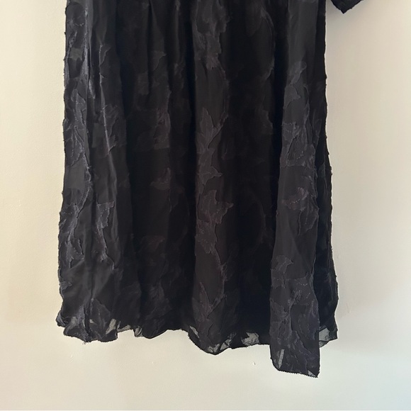 Aritzia Black Sheer Midi Dress - Picture 5 of 6